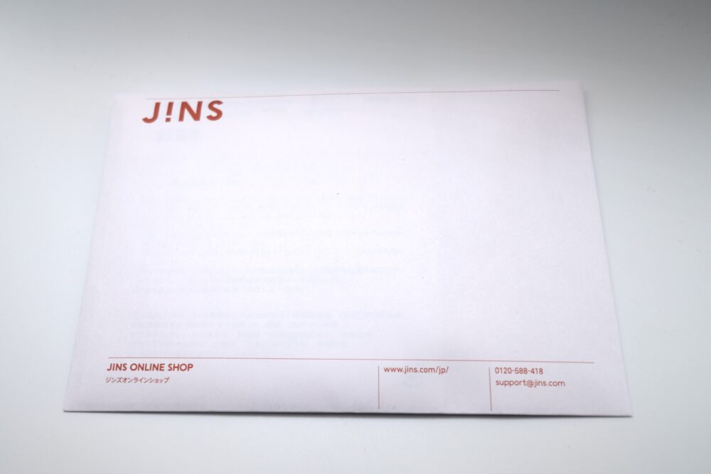 JINSの保証書袋
